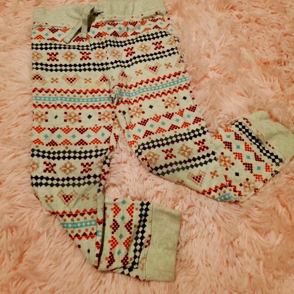 Girl pants christmas used